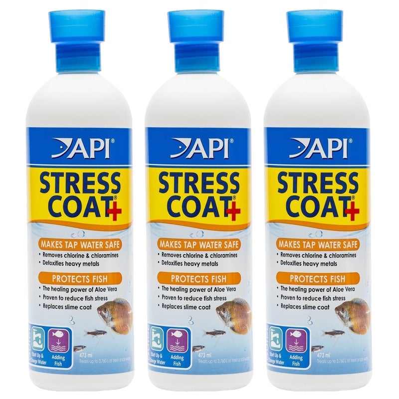 API Stress Coat with Pump 16oz. 3 Pack - Image 1